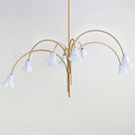 Load image into Gallery viewer, Flora Glass Chandelier
