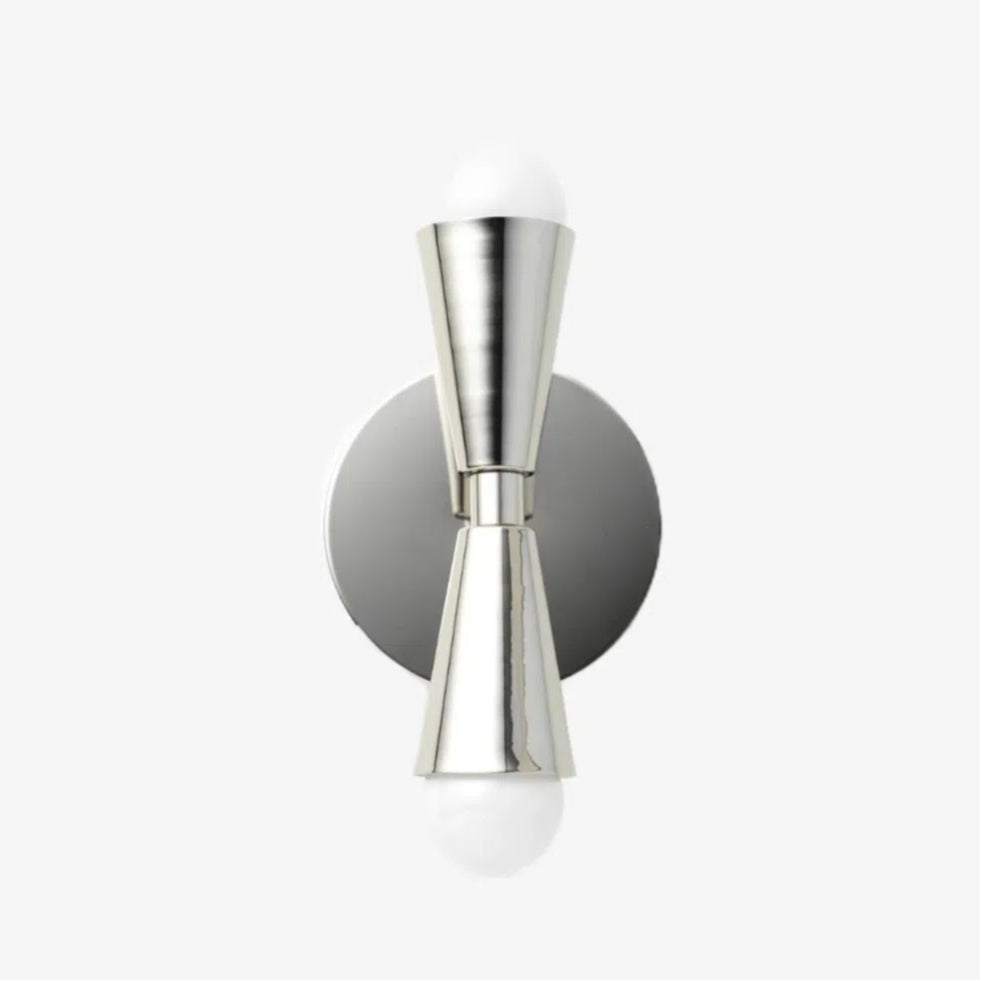 Pyralis Cone Linear Statement Wall Sconce - Modern Two Light Fixture