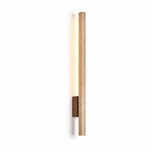 Cargar imagen en el visor de la Galería, Linear Travertine And Wood LED Wall Light