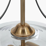 Bild in Gallery-Viewer laden, Lirra Elegante Glas-Hängeleuchte im Mid-Century-Stil für Küche &amp; Esszimmer