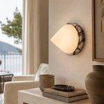 Cargar imagen en el visor de la Galería, Purple Marble Globe Wall Sconce