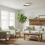 Cargar imagen en el visor de la Galería, Lámpara de Techo Contemporánea Crelina - Luminaria Empotrada para Pasillo y Comedor U16