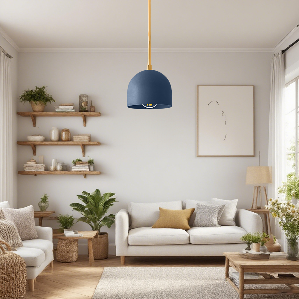 Suspension Farmhouse – Suspension Vanity avec dôme coloré