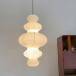 Load image into Gallery viewer, Stacked Mulberry Paper Swag Pendant