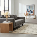 Charger l'image dans la visionneuse de galerie, Lampe de table industrielle Concretea - Globe en verre soufflé à la main avec socle en béton pour salon