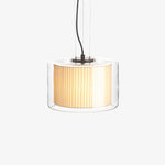 Load image into Gallery viewer, Mercer Glass Fabric Pendant Light