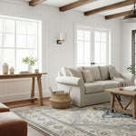 Load image into Gallery viewer, Cavilon Sculpted Marble Wall Light with Elegant Linen Shade for Living Rooms and Hallways