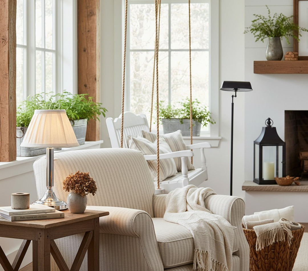 Trova Moderne Akzent-Tischlampe mit elegantem Profil - Für Schlafzimmer und Wohnzimmer