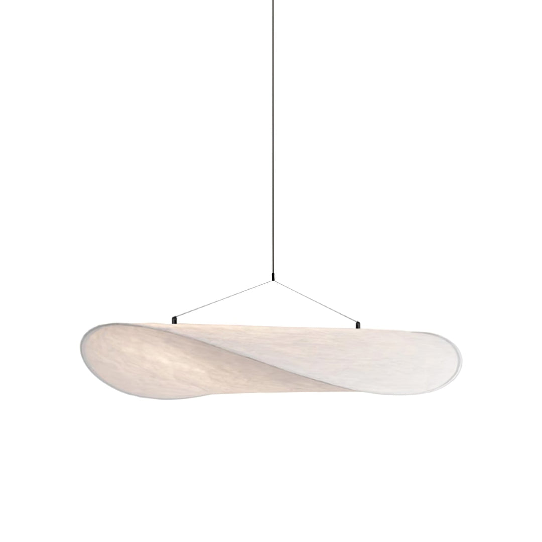Cloudlike Mulberry Silk Plug-In Pendant Light