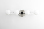 Charger l&#39;image dans la visionneuse de galerie, Glorica Glass Long Vanity Light - Modern Minimalist Wall Sconce Design
