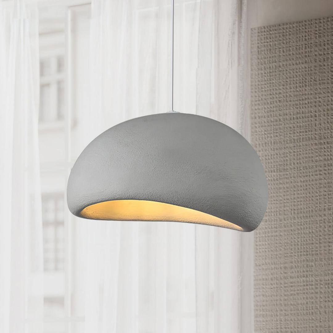 Sculptural Polystyrene Plug-In Pendant Light