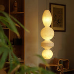 Bild in Gallery-Viewer laden, Stacked Paper Plug-In Pendant Lamp