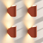 Charger l'image dans la visionneuse de galerie, Textured Rim Pointed Shade Aluminium Wall Light