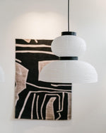 Load image into Gallery viewer, Rounded Layered Paper Plug-In Pendant