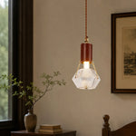 Cargar imagen en el visor de la Galería, Prismatic French Leather Pendant Light 7