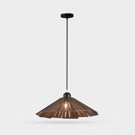 Bild in Gallery-Viewer laden, Walnut A style 40cm wooden pendant light