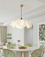Bild in Gallery-Viewer laden, Layered Floral Fabric Plug-In Pendant
