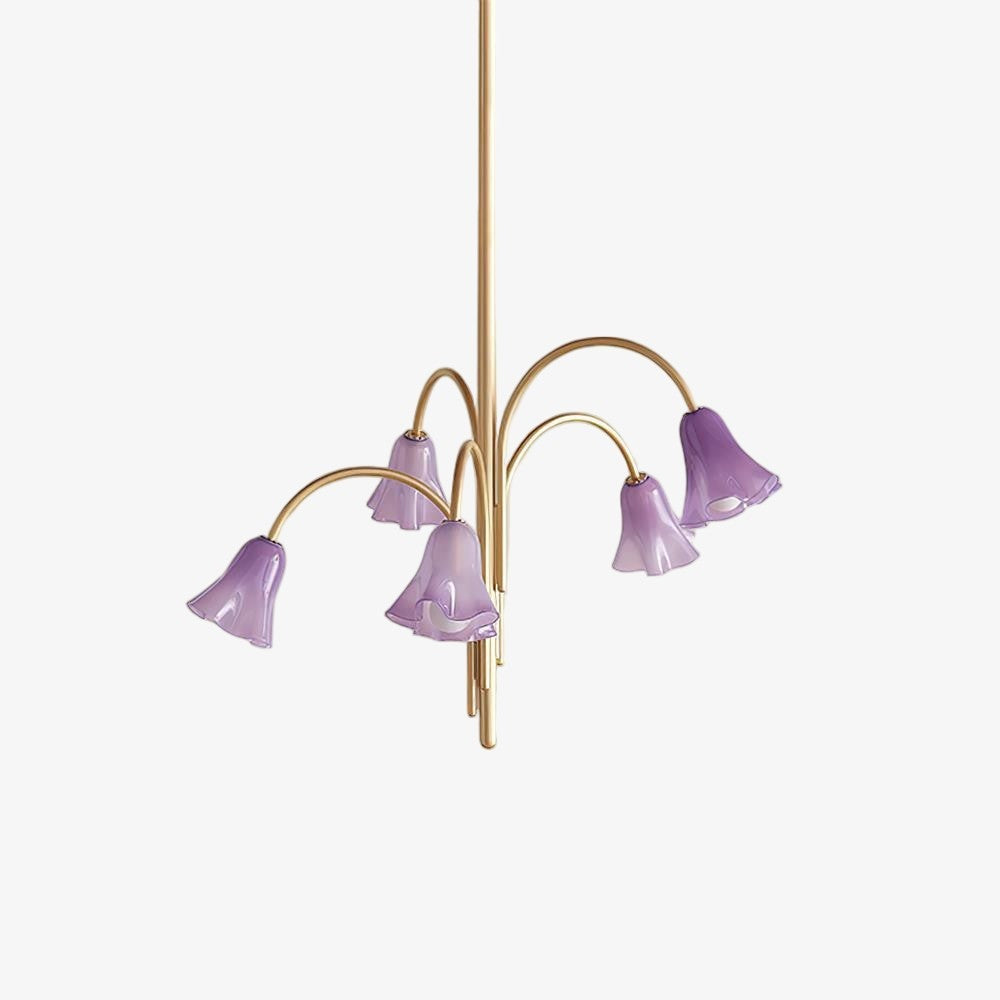 Bellina Modern Blooming Flower Chandelier – Soft Ambient Lighting for Contemporary Spaces