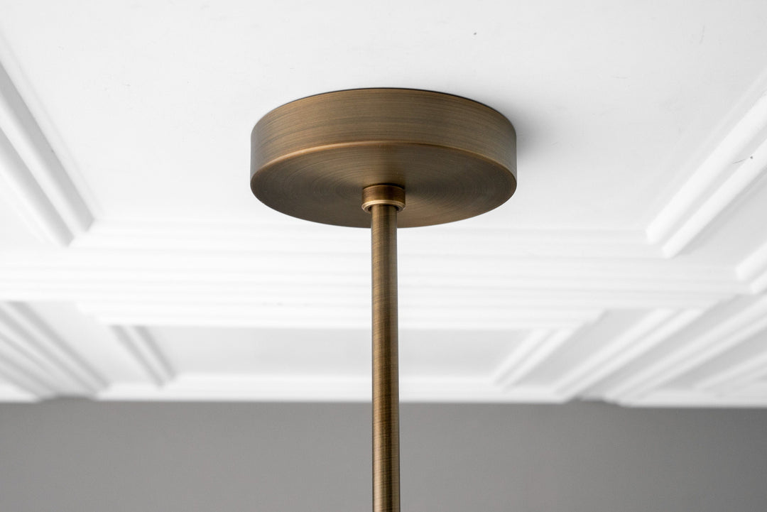 Farmhouse Chandelier – Mid Century Brass Swing Arm Chandelier For Living Room