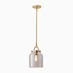 Charger l&#39;image dans la visionneuse de galerie, Lampe suspendue en métal Morandi Hanton Nordic Metal — Luminaire minimaliste nordique 
