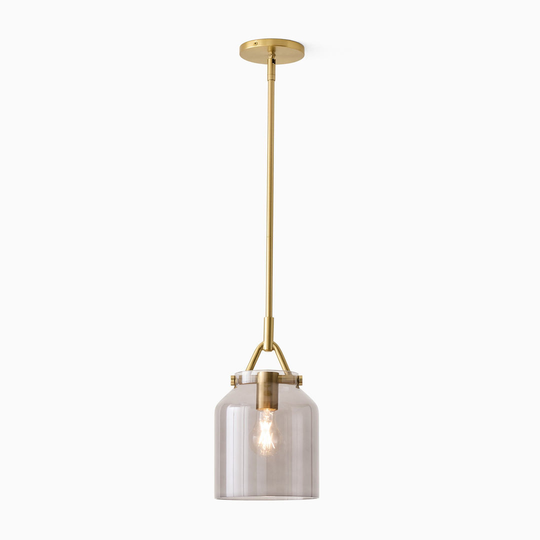 Lampe suspendue en métal Morandi Hanton Nordic Metal — Luminaire minimaliste nordique 
