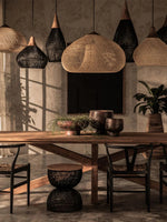 Load image into Gallery viewer, Harp Braided Rattan Pendant Lamp
