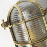 Charger l'image dans la visionneuse de galerie, Applique murale industrielle vintage avec verre cage pour éclairage extérieur et salle de bainApplique murale industrielle vintage avec verre cage pour éclairage extérieur et salle de bain