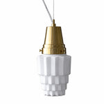 Cargar imagen en el visor de la Galería, Modern Milk Glass Pendant Light for Dining Room