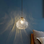 Bild in Gallery-Viewer laden, Hand-Blown Glass Brass Plug-In Swag Pendant