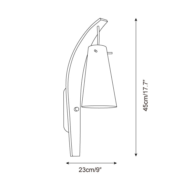 Lámpara de pared Karo