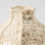 Load image into Gallery viewer, Embroidered Floral Ruffle Table Lamp