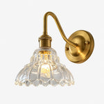 Cargar imagen en el visor de la Galería, Vintage Green Glass Wall Sconce