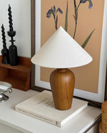 Charger l'image dans la visionneuse de galerie, Lampe de table en bois Brayden