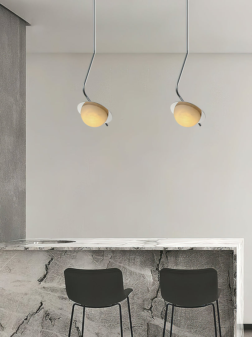 Schicke Luminanz Alabaster-Pendelleuchte
