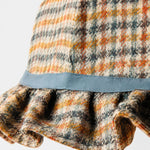 Bild in Gallery-Viewer laden, Vintage French Plaid Tweed Fabric Pendant Light