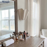 Load image into Gallery viewer, Oslan Scalloped Wall Sconce - Classic Linen Shade Modern Accent