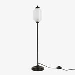 Load image into Gallery viewer, Eloise Textured Glass Pumpkin-Inspired Floor Lamp - Organic Artistry and Retro Style for Living Rooms