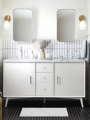 Merin Glass Wall Sconce - Modern Metal Frame for Ambient Lighting