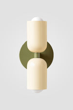 Load image into Gallery viewer, Double head macaroon color up and down wall sconce
