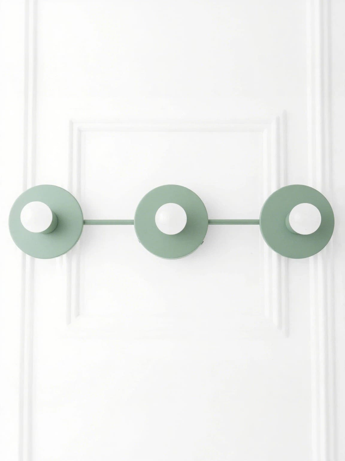 Minimal 3-Light Vanity Wall Sconce – Multiple Color Options Available