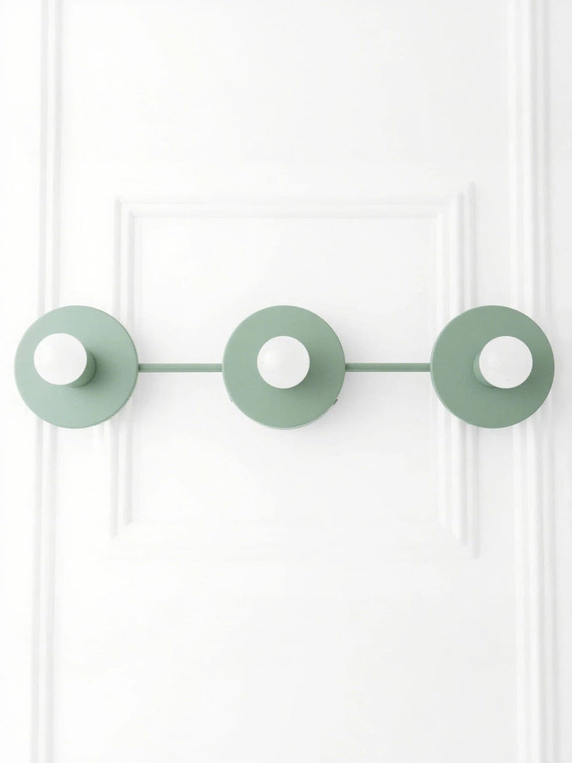 Minimalistische 3-Licht-Wandlampe für das Badezimmer – Mehrere Farboptionen verfügbar