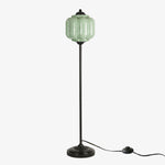 Load image into Gallery viewer, Eloise Textured Glass Pumpkin-Inspired Floor Lamp - Organic Artistry and Retro Style for Living Rooms