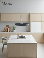 Load image into Gallery viewer, Modern Disc Pendant Light — Nordic Minimalist Fixture for Dining &amp; Kitchen
