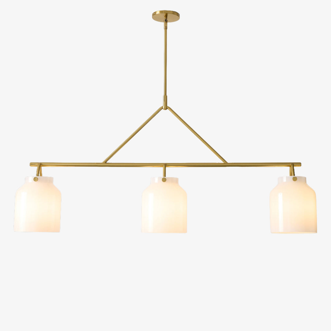 Suspension en métal Morandi de style nordique Hanton — Luminaire minimaliste nordique 