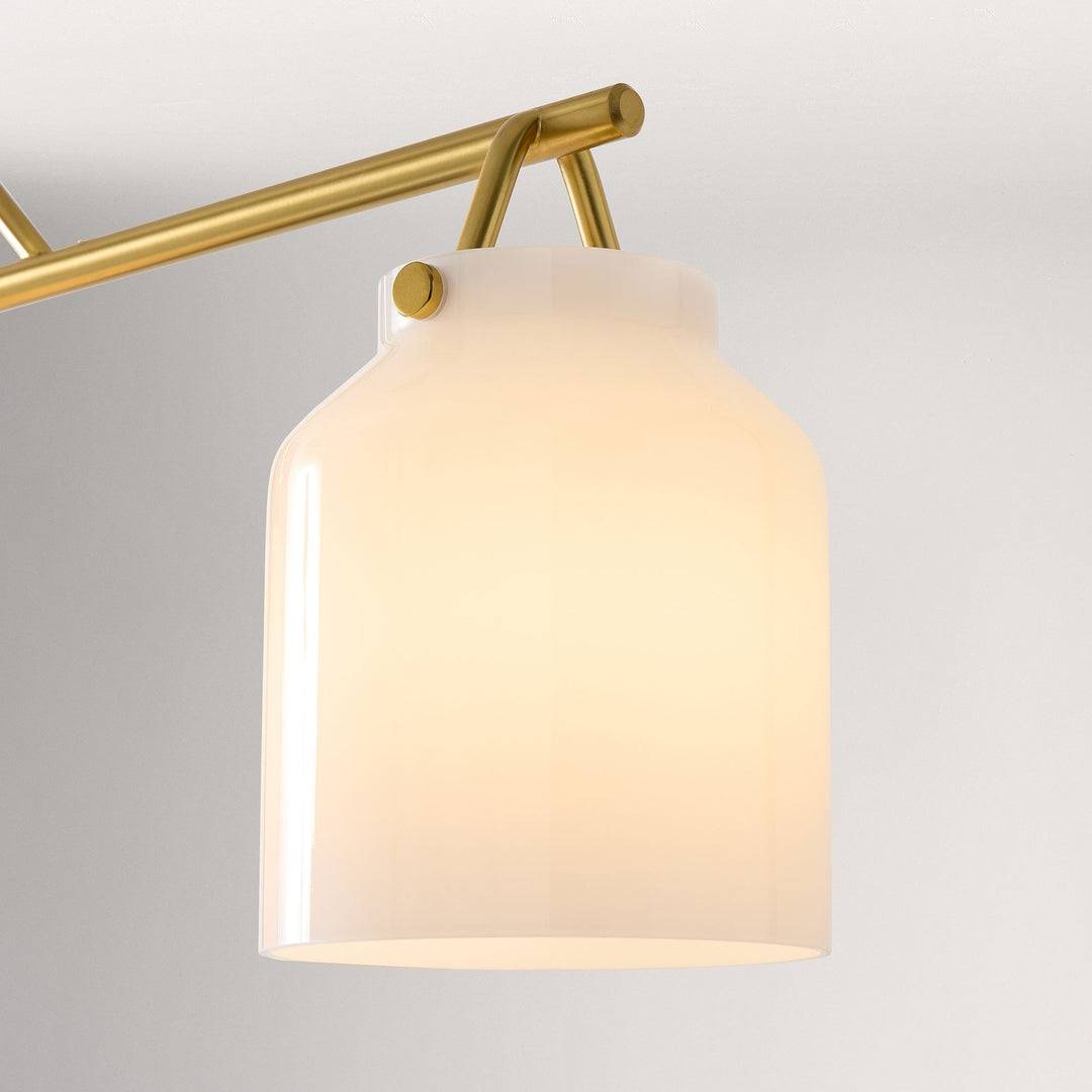 Suspension en métal Morandi de style nordique Hanton — Luminaire minimaliste nordique 