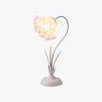 Load image into Gallery viewer, Verdoma Lily Flower Adjustable Table Lamp with Elegant Floral Shade for Bedroom and Living Room