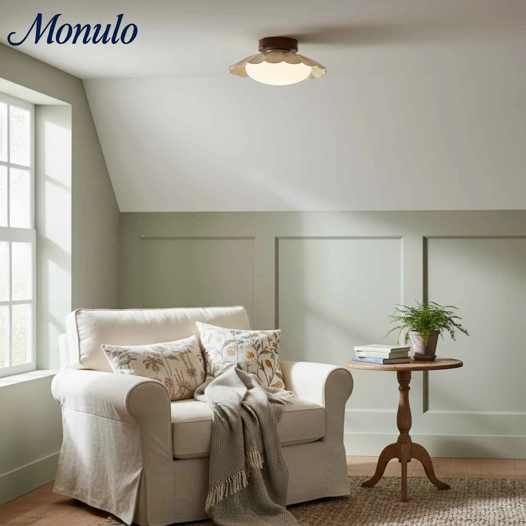 Lámpara de Techo Nubes de Flores Oribela - Diseño Metálico Moderno y Minimalista para Salas y Dormitorios
