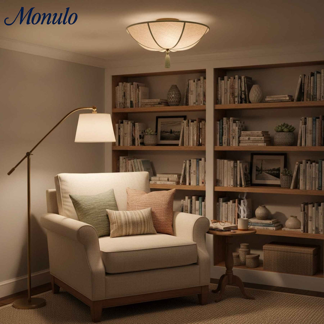 Valoflor Artistic Floral Petal Ceiling Light with Layered Sculpture Style for Living Rooms and Bedrooms