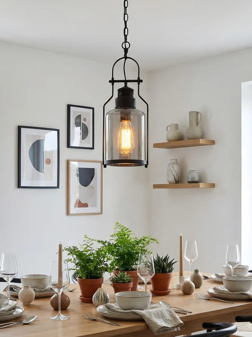 Antike minimalistische Loft-Hängeleuchte