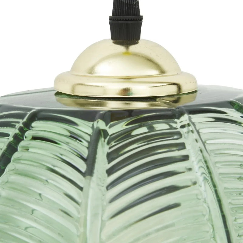 Verdoma Tropical Boho Decorative Glass Pendant Light for Entryway or Hallway